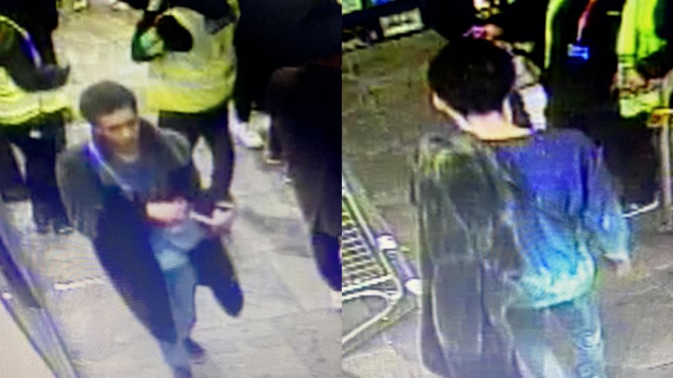 CCTV images of missing Harvey Parker