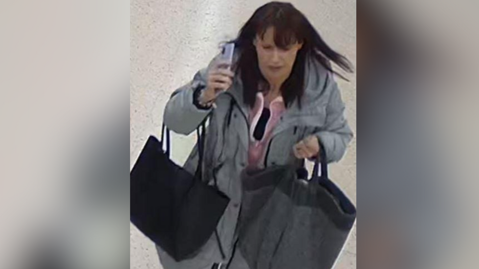 CCTV images of the woman the police want to speak to