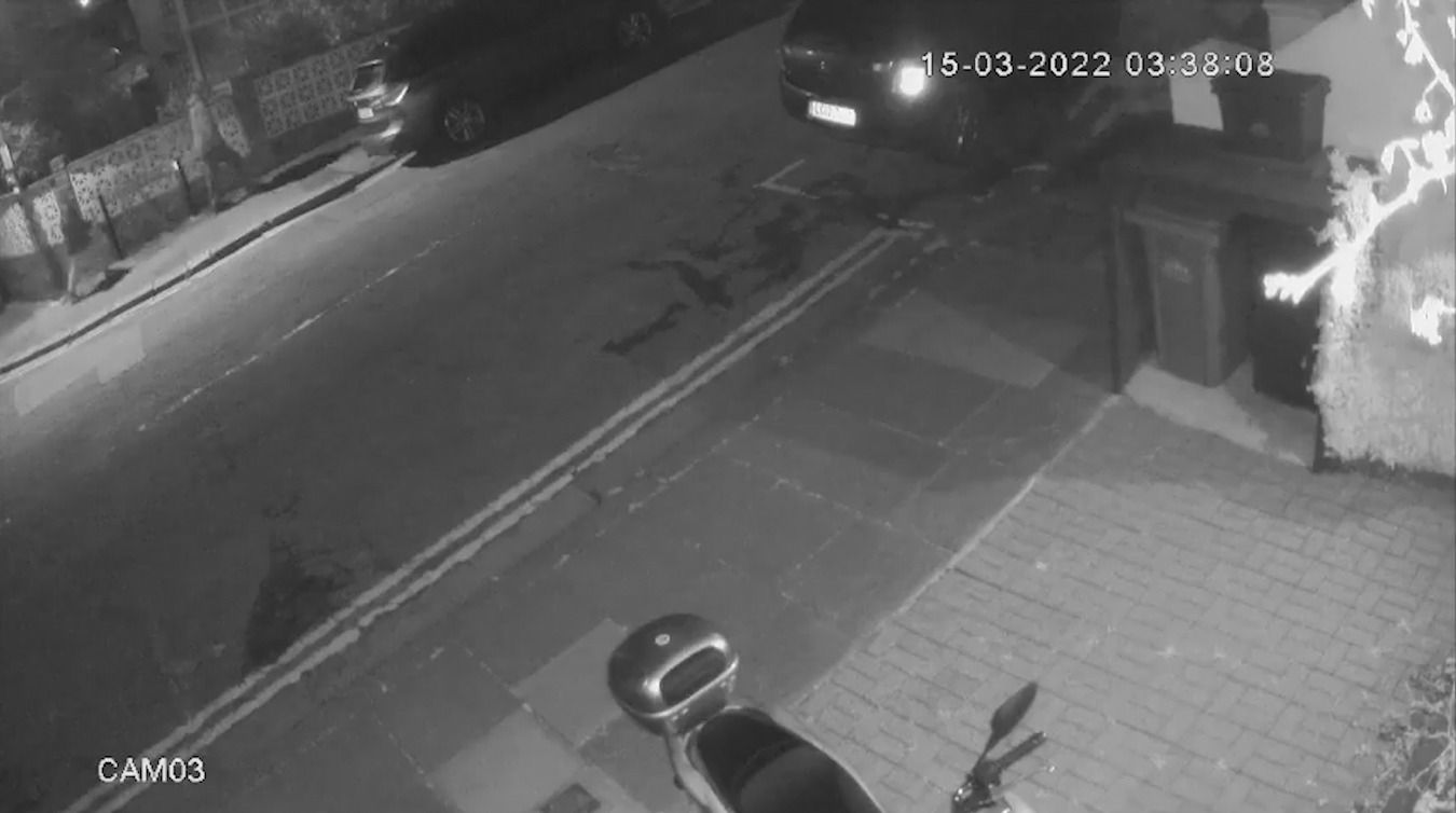 CCTV of the two suspects