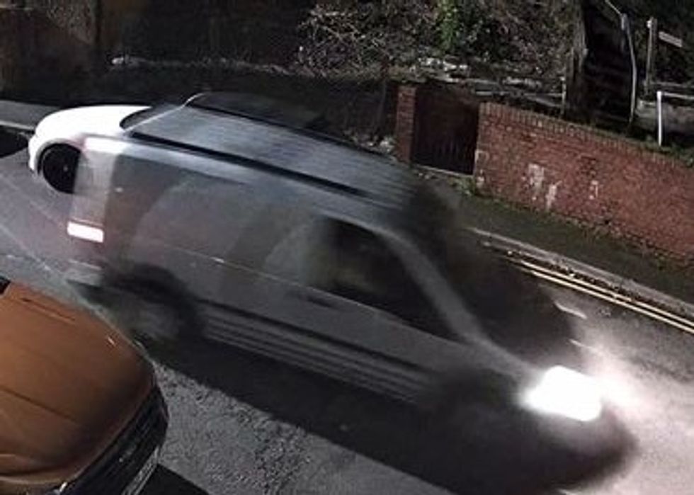 CCTV of van