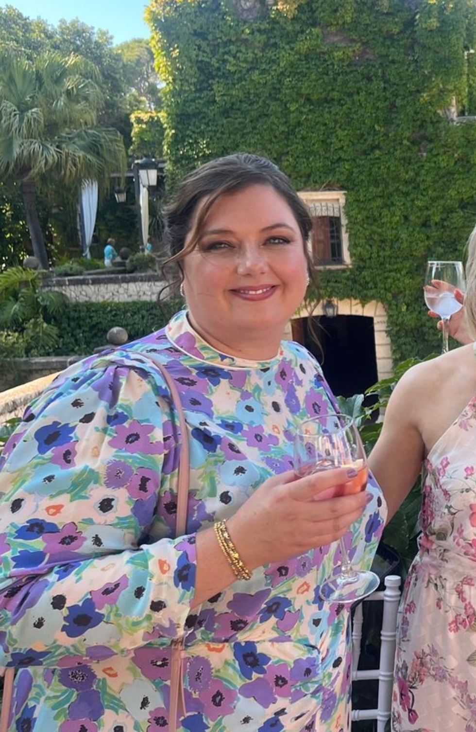 Cecily before weight loss