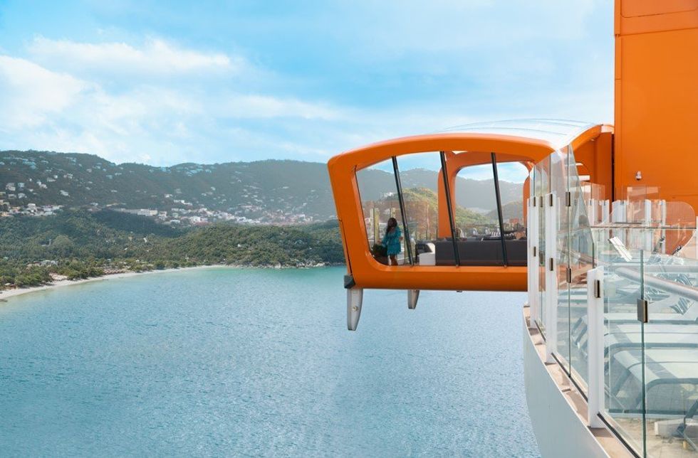 Celebrity Cruises magic carpet