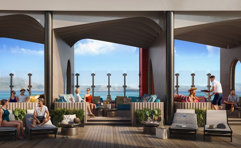 Celebrity Cruises updated pool