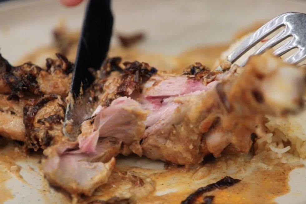 Celebrity MasterChef dish