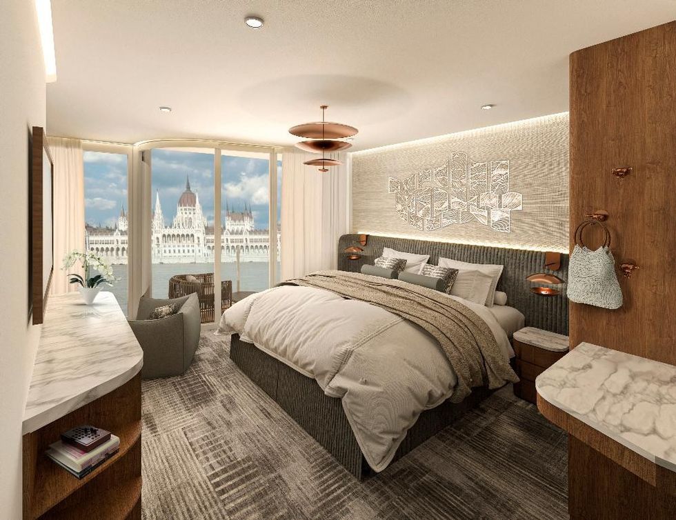 Celebrity River Cruises Vista Balcony Suite Exterior View