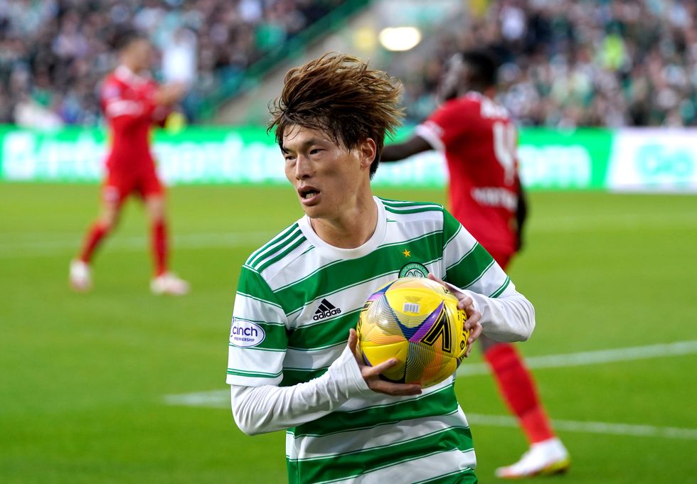 Celtic's Kyogo Furuhashi