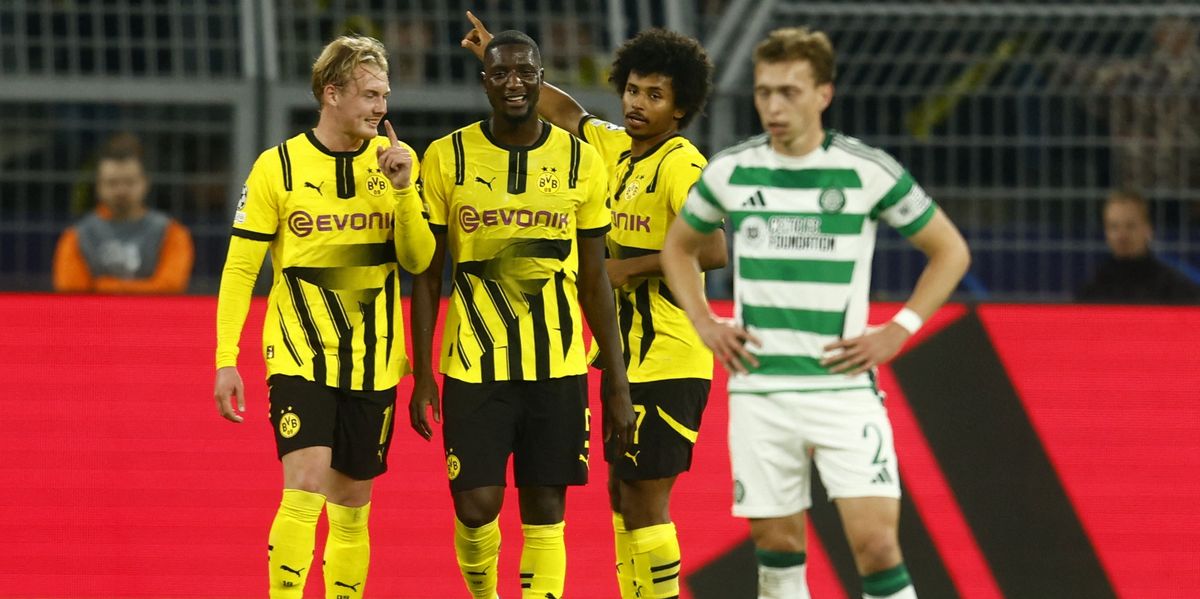 NextImg:Neil Lennon rips into Celtic players after Karim Adeyemi's wonder goal in Champions League tie