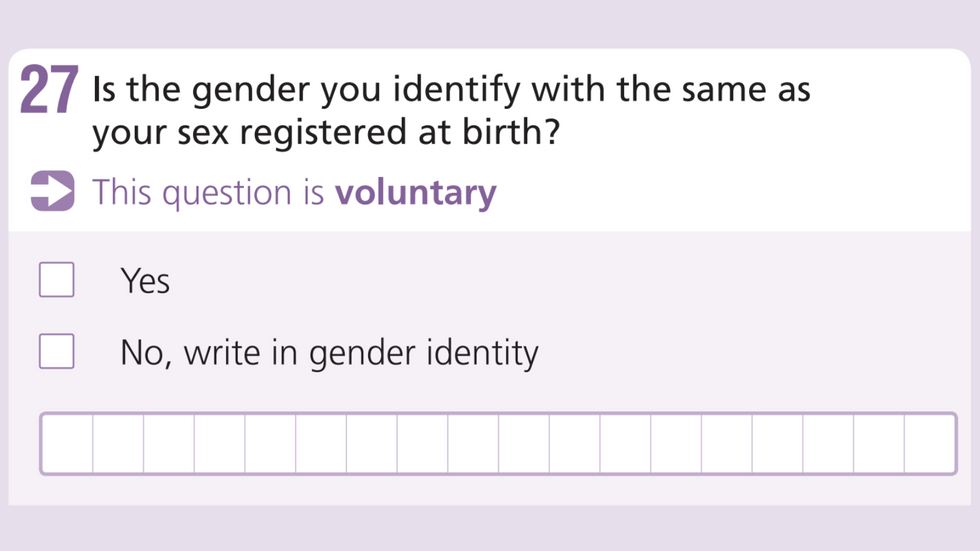 Census gender question