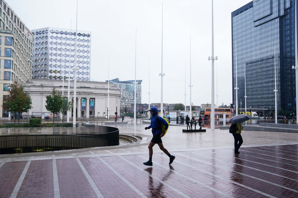Centenary Square in Birmingham (file pic)