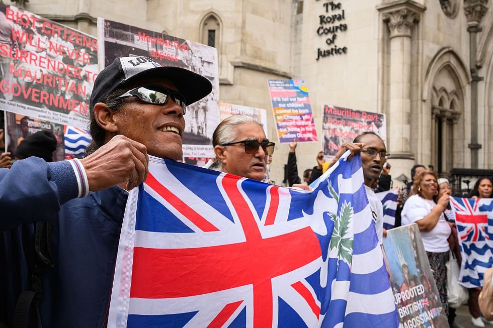 Chagos activists