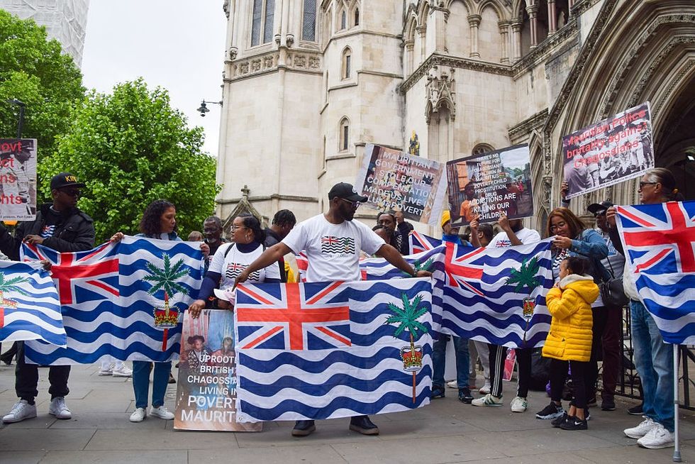 Chagos campaginers
