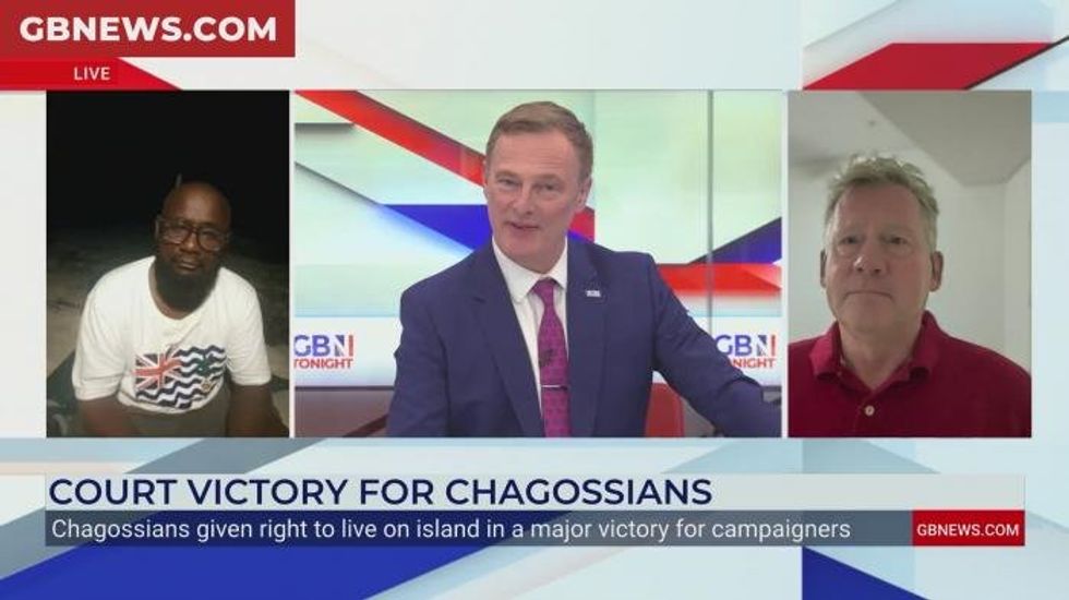 Watch the moment Chagos's First Minister belts out stirring rendition of God Save the King