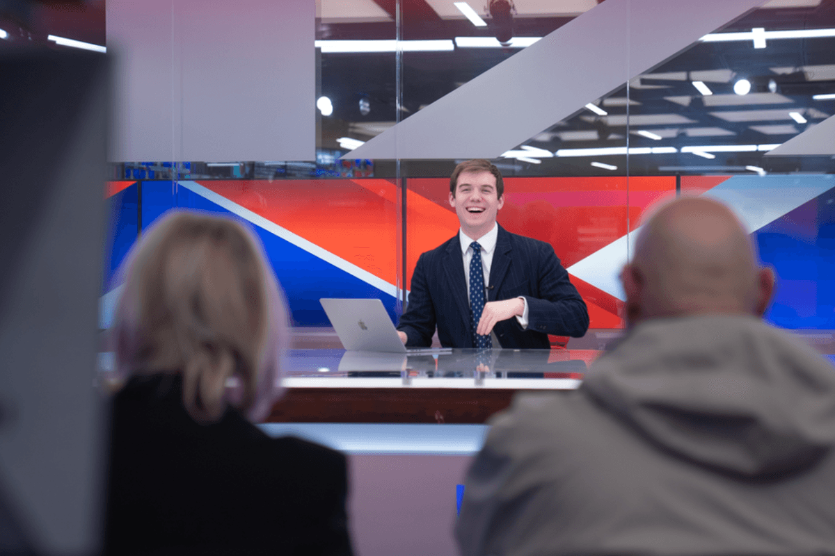 Champion Members go behind the scenes at GB News