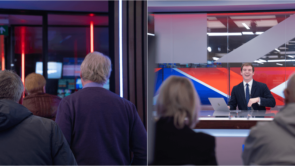 Champion Members go behind the scenes at GB News