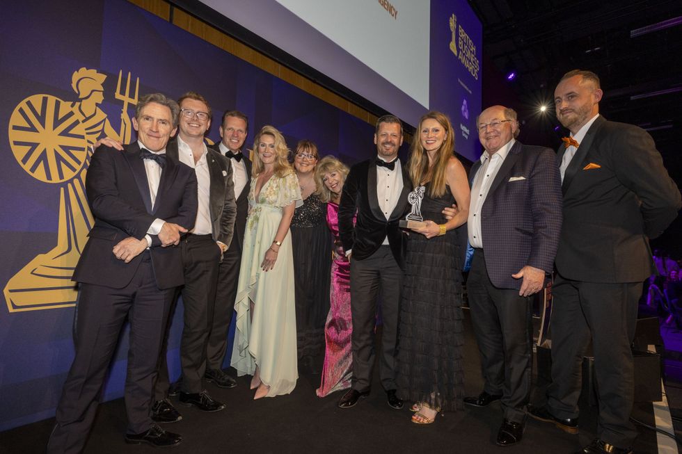 Champions Speakers team at award show