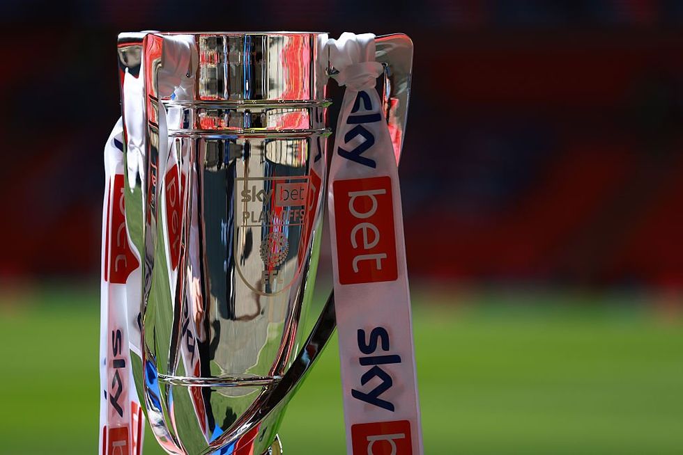 Championship play-off final trophy