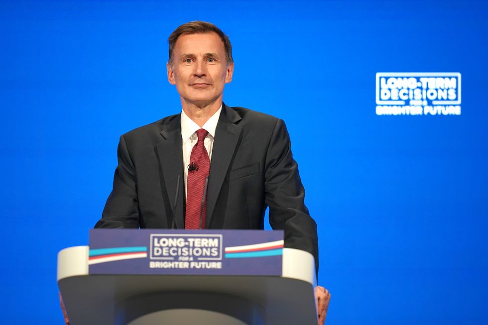 Chancellor Jeremy Hunt in pictures