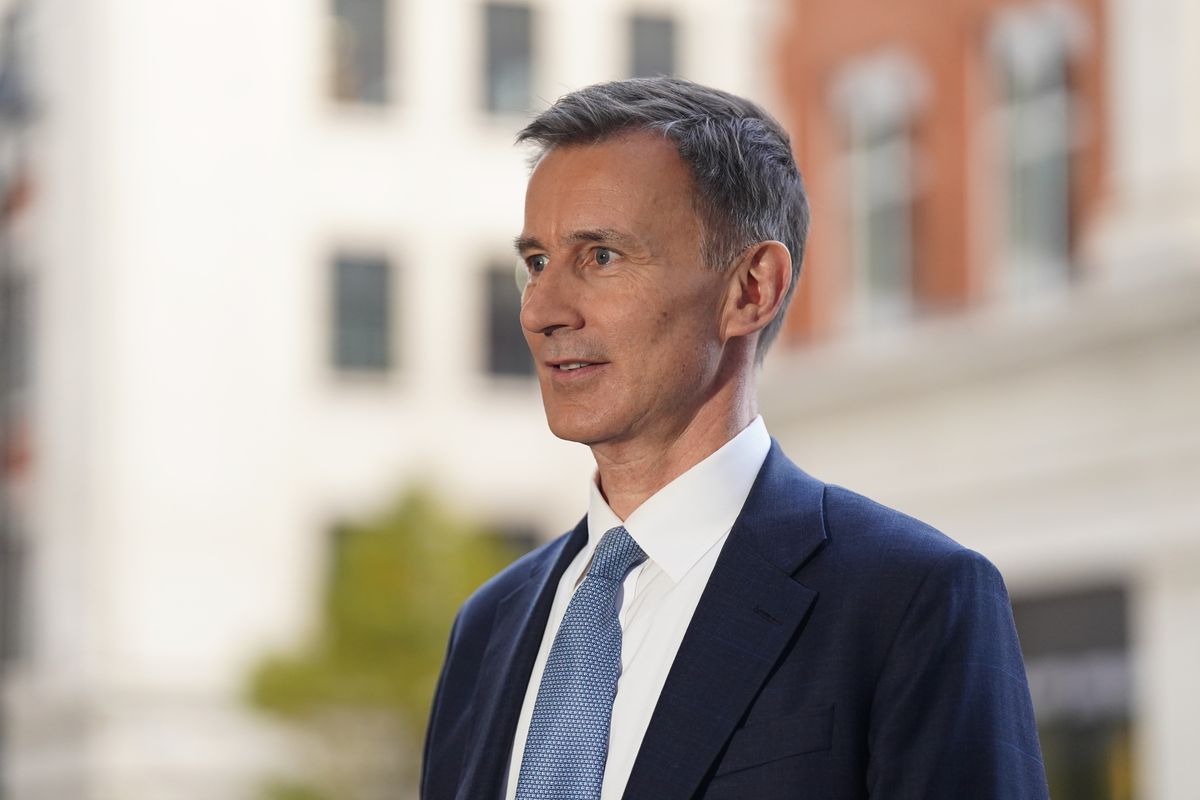Chancellor Jeremy Hunt in pictures