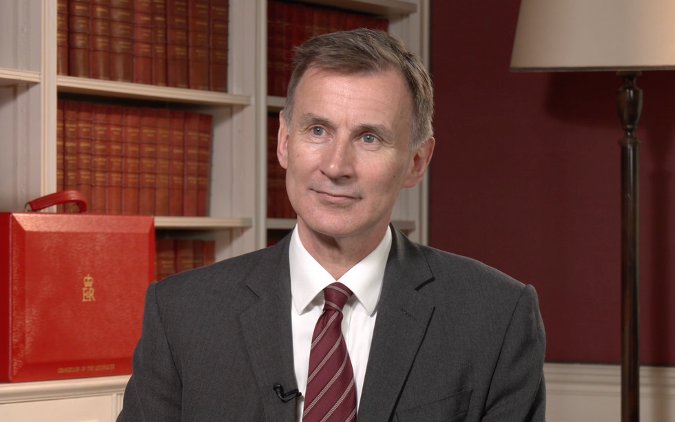 Chancellor Jeremy Hunt joins Esther McVey and Philip Davies for an interview