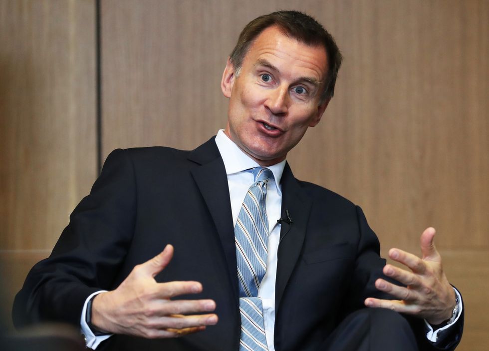 Chancellor Jeremy Hunt