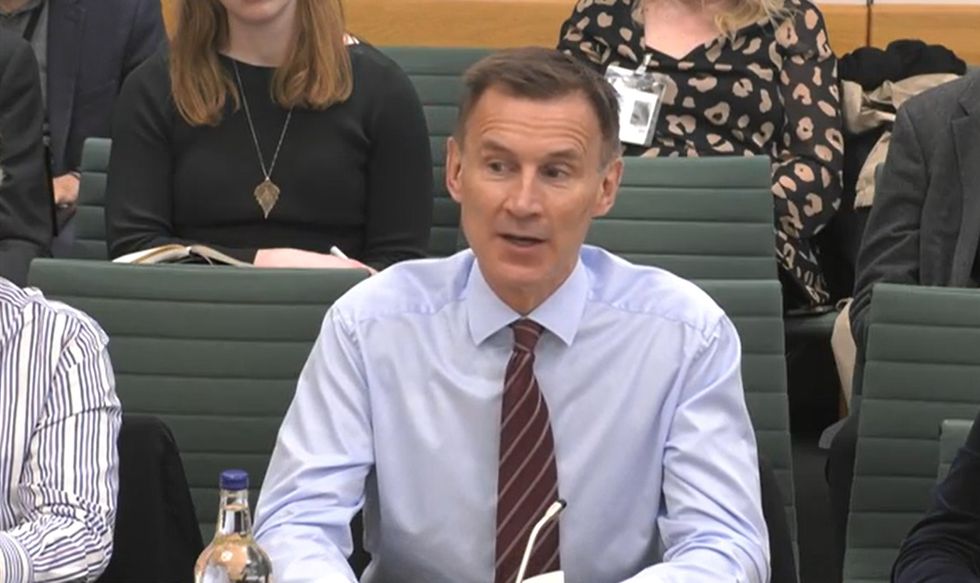Chancellor Jeremy Hunt