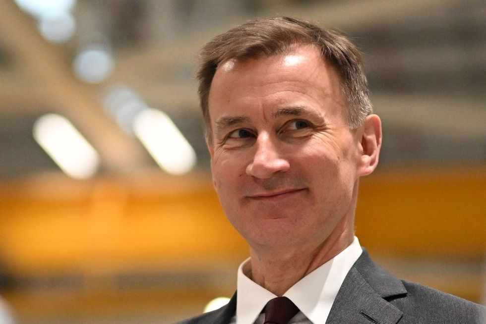 Chancellor Jeremy Hunt