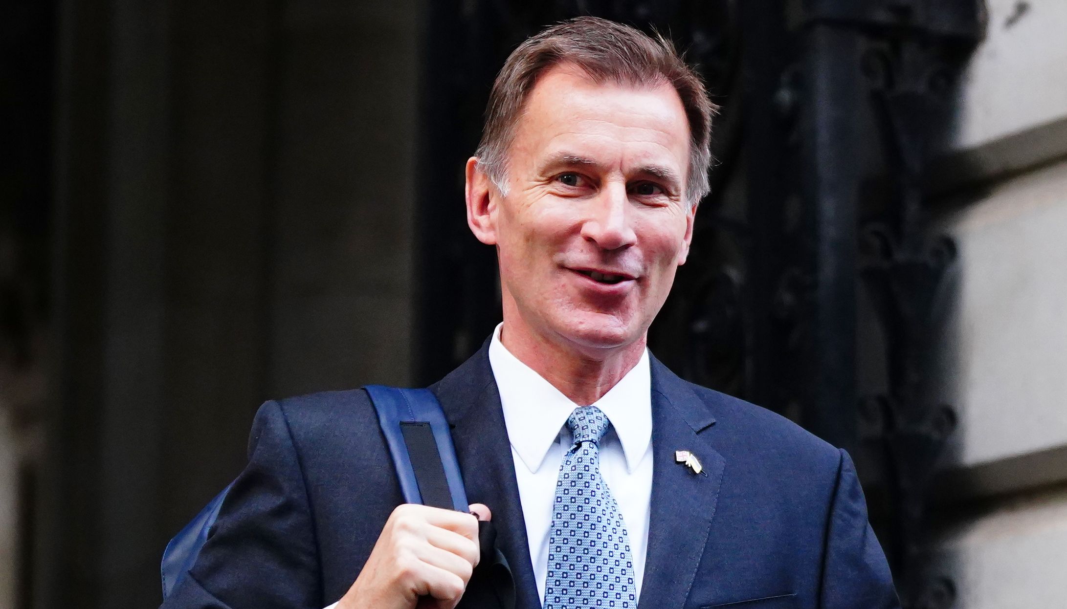 Chancellor of the Exchequer Jeremy Hunt arrives in Downing Street, Westminster, London, ahead of the first Cabinet meeting with Rishi Sunak as Prime Minister. Picture date: Wednesday October 26, 2022.