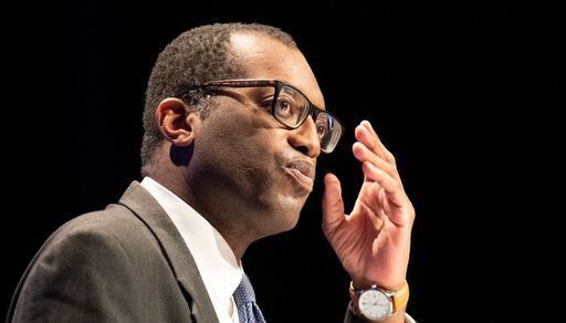 Chancellor of the Exchequer, Kwasi Kwarteng delivers his keynote speech to party members at the annual Conservative Party conference in Birmingham. Picture date: Monday October 3, 2022.