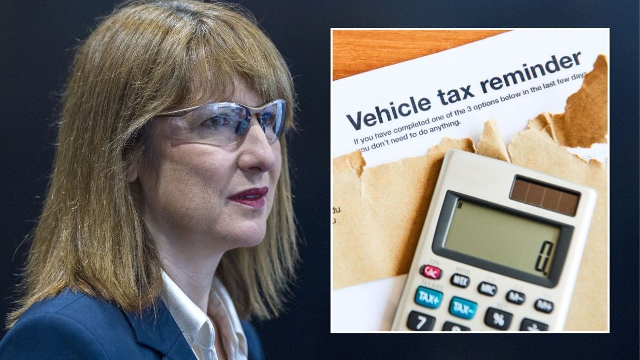Chancellor Rachel Reeves and a car tax reminder