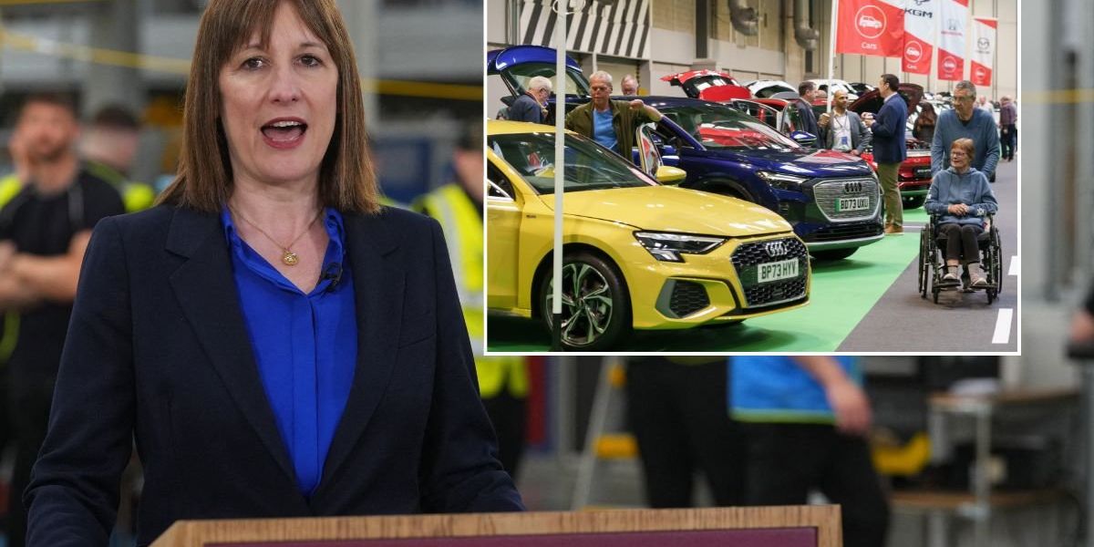 Rachel Reeves faces backlash over £1bn motability tax grab hitting thousands of drivers at Autumn Budget
