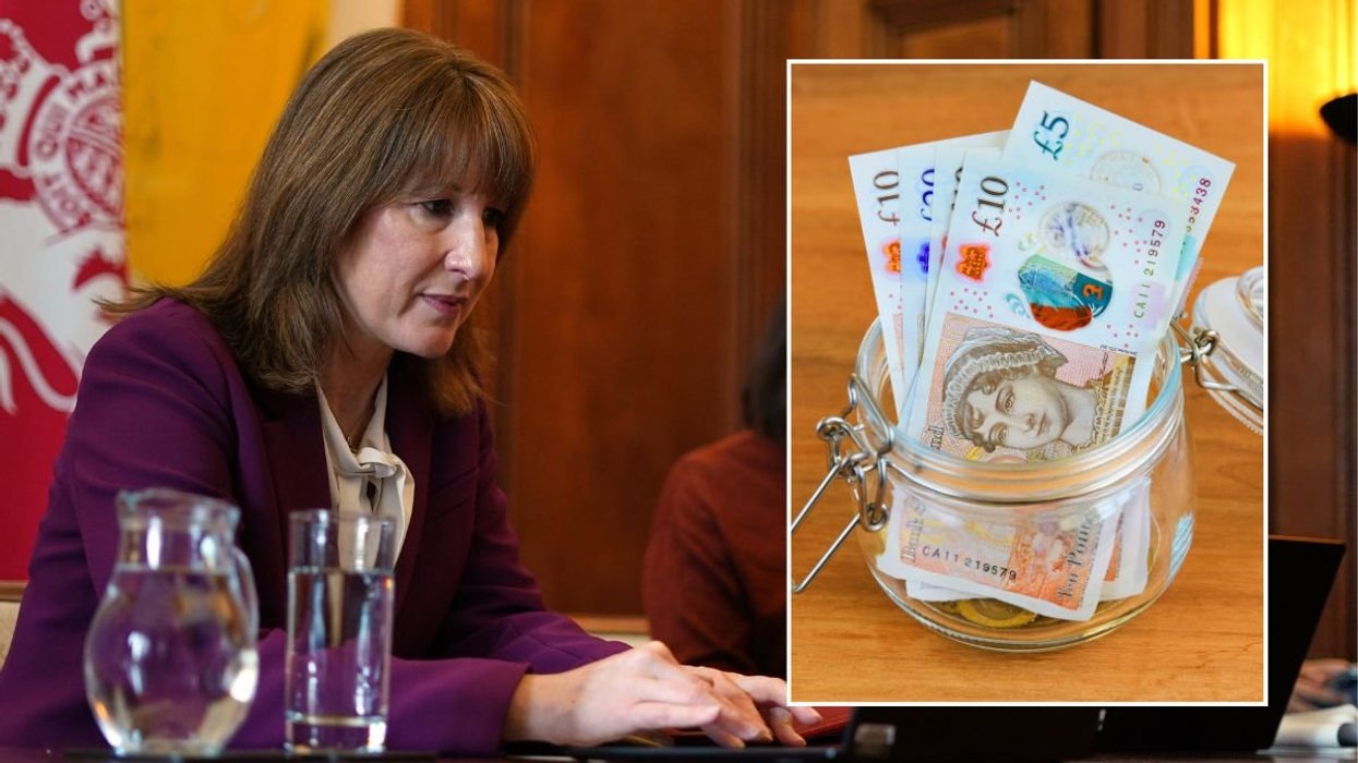 Chancellor Rachel Reeves and a pot of money