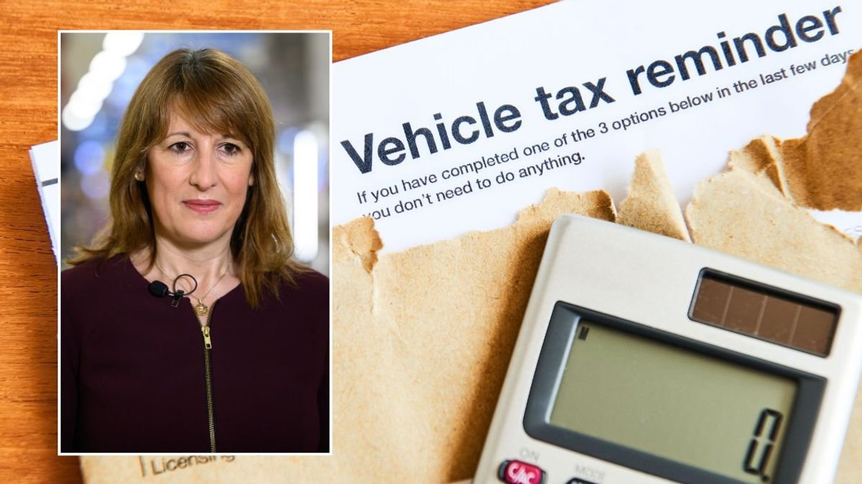 Chancellor Rachel Reeves and a vehicle tax reminder