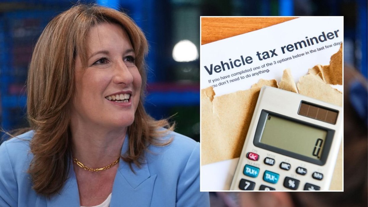 Chancellor Rachel Reeves and a vehicle tax reminder