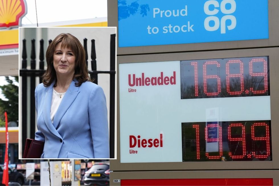 Chancellor Rachel Reeves and fuel prices