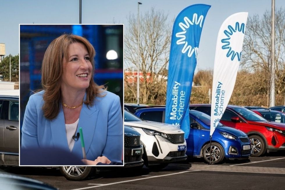 Chancellor Rachel Reeves and Motability cars