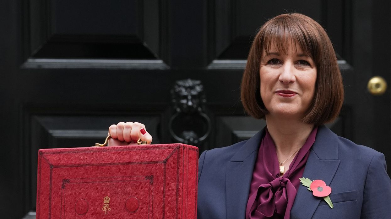Chancellor Rachel Reeves with the Budget red box