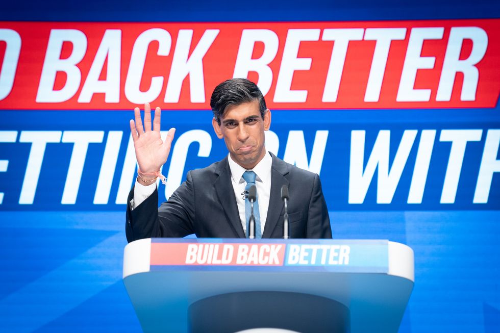 Chancellor Rishi Sunak
