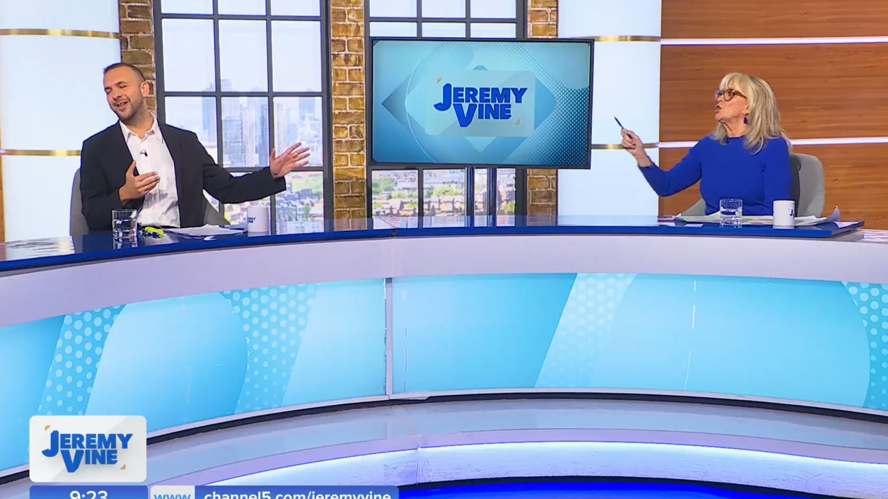 Channel 5 Jeremy Vine: Carole Malone and Zack Polanski