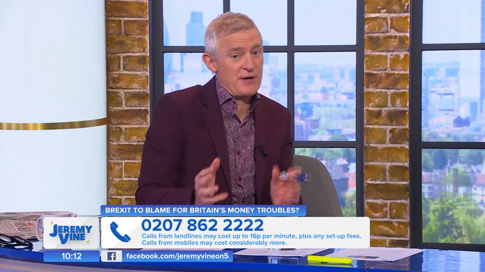 Channel 5 Jeremy Vine: Jeremy Vine