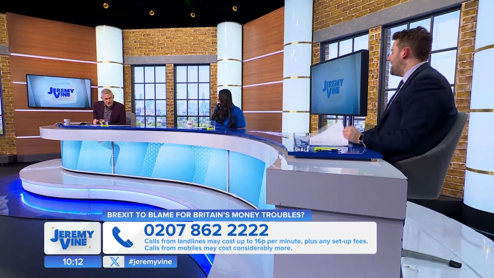 Channel 5 Jeremy Vine: Tuesday's panel