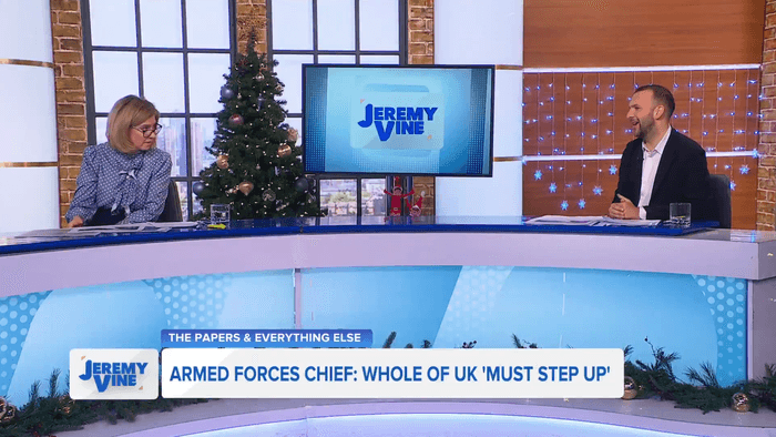 Channel 5 Jeremy Vine: Zack Polanski and Andrea Jenkyns