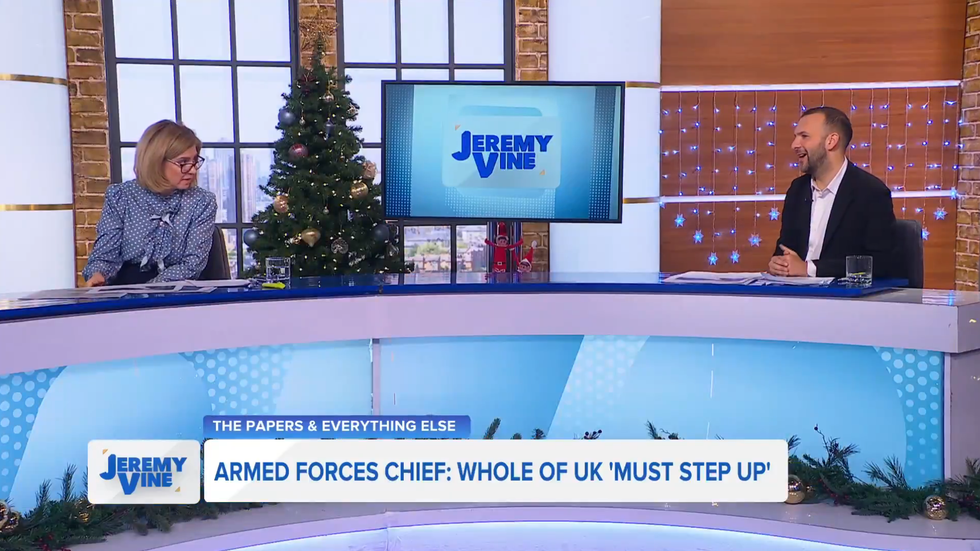 Channel 5 Jeremy Vine: Zack Polanski and Andrea Jenkyns