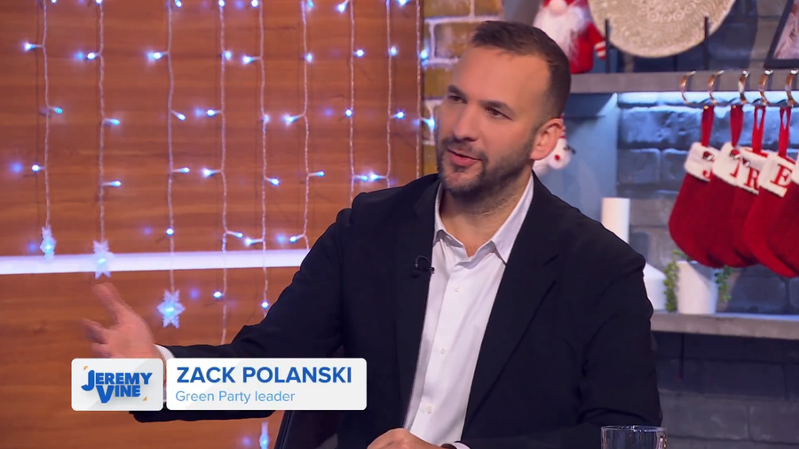 Channel 5 Jeremy Vine: Zack Polanski