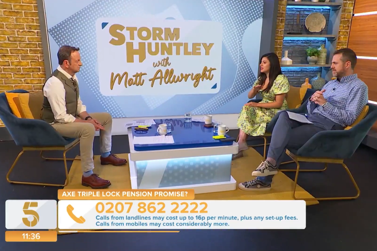 Channel 5 Storm Huntley: Reem Ibrahim