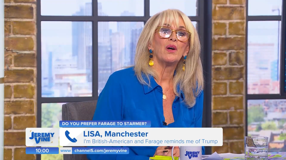 Channel 5 Vine: Carole Malone