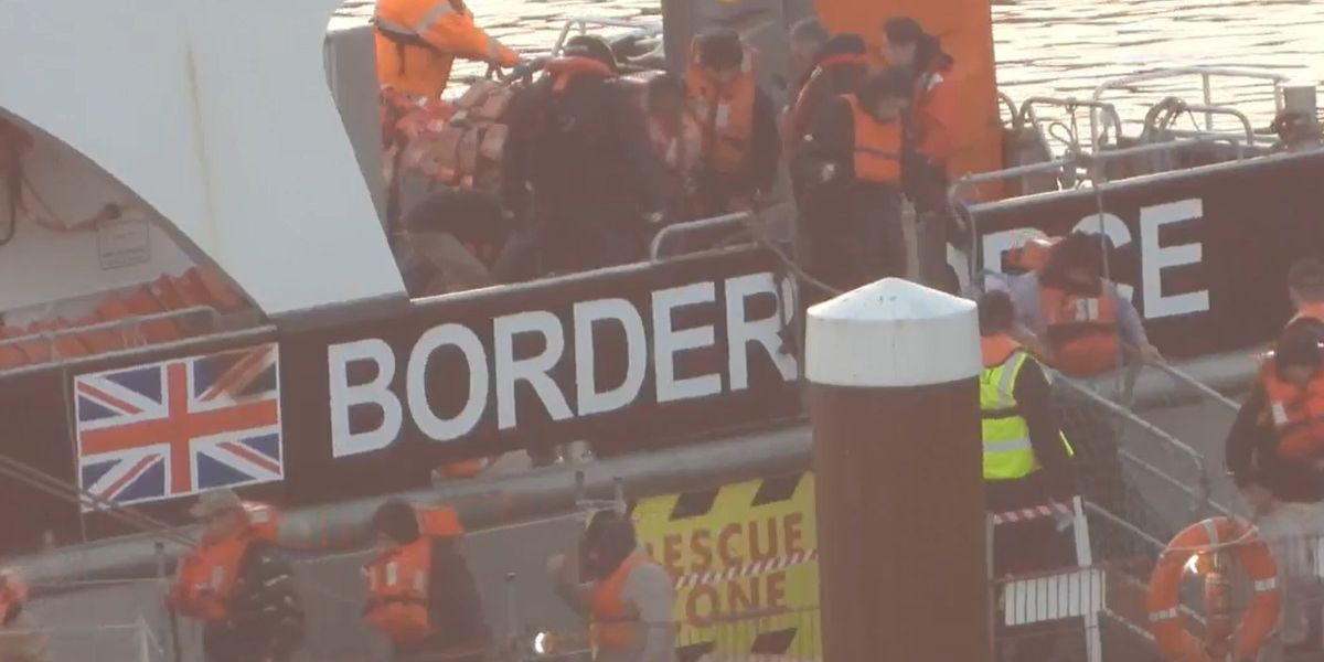 NextImg:Channel migrant numbers overtake the entire 2023 total as more than 1,200 arrive this week