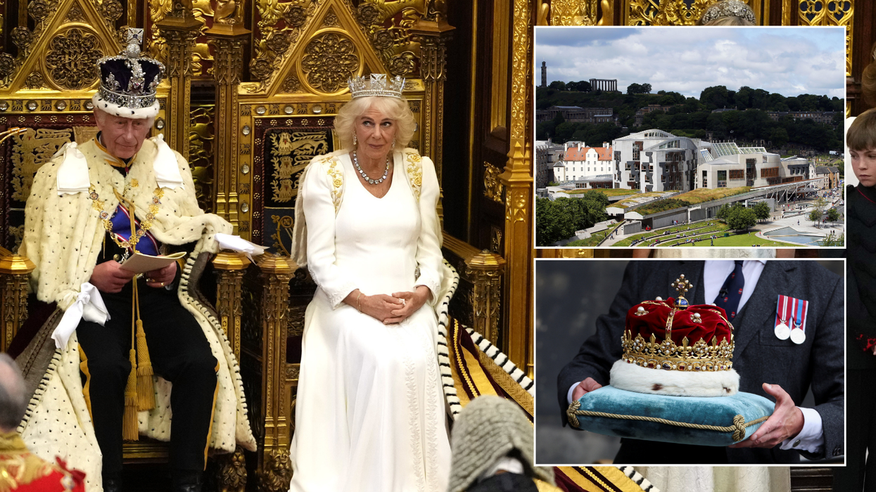 Charles and Camilla/Scottish Parliament/Crown of Scotland