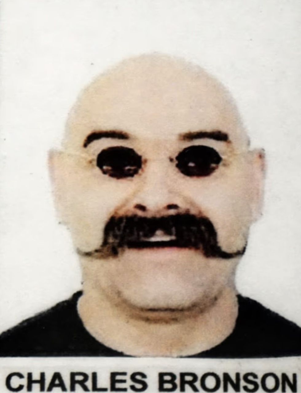 Charles Bronson is renowned as Britain's most notorious prisoner
