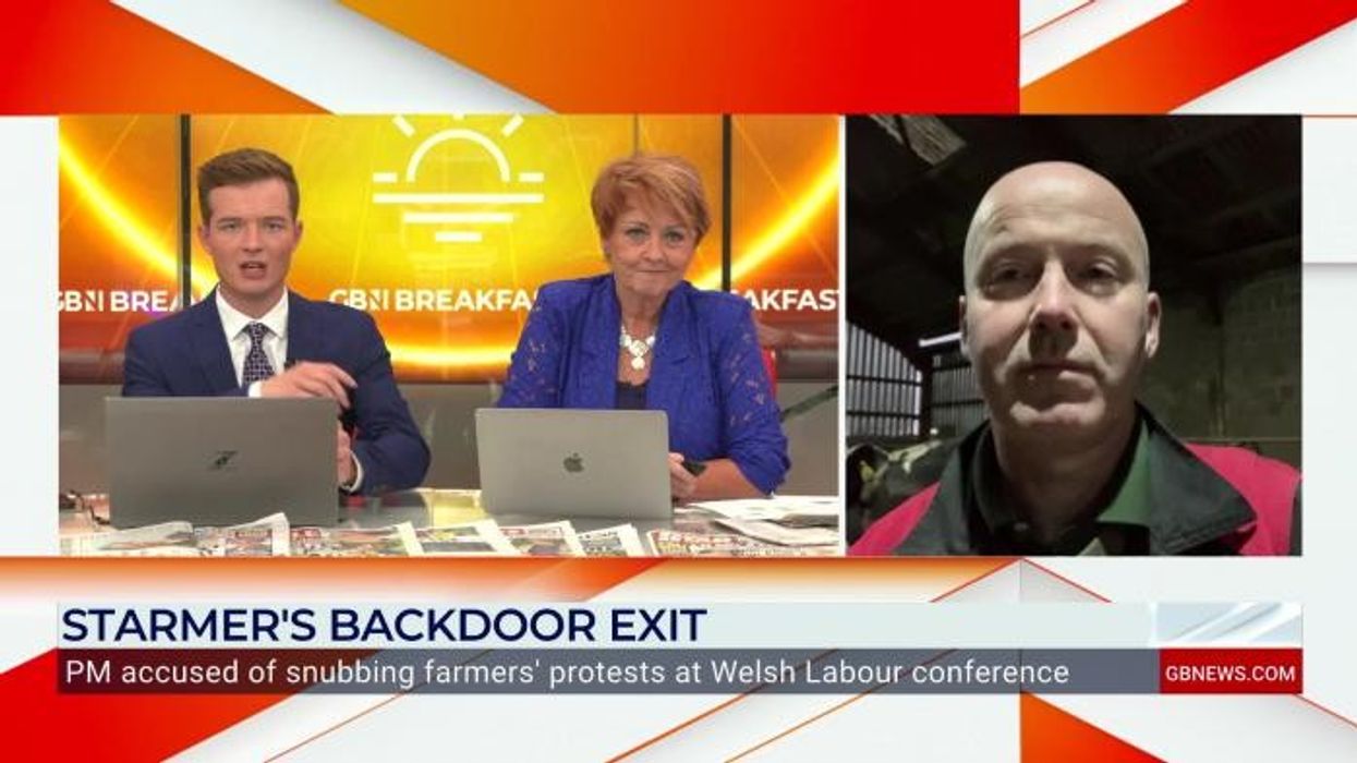 Farmer blasts ‘cowardly’ Keir Starmer after ‘snubbing’ protests at Labour event: ‘Burying his head in the sand!’