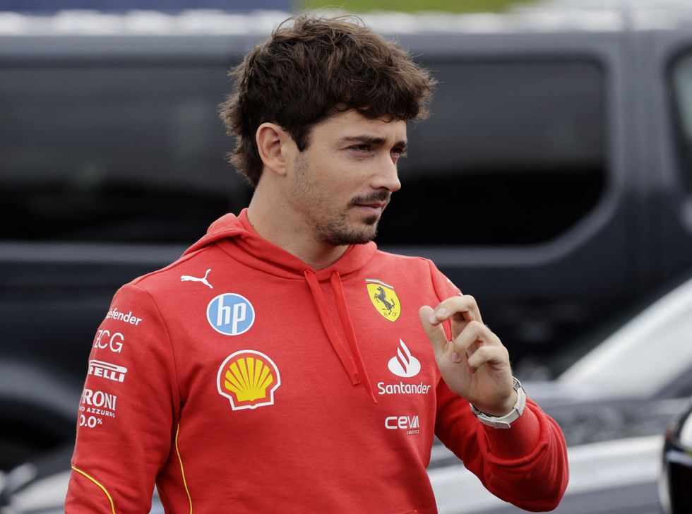 Charles Leclerc also had a difficult session